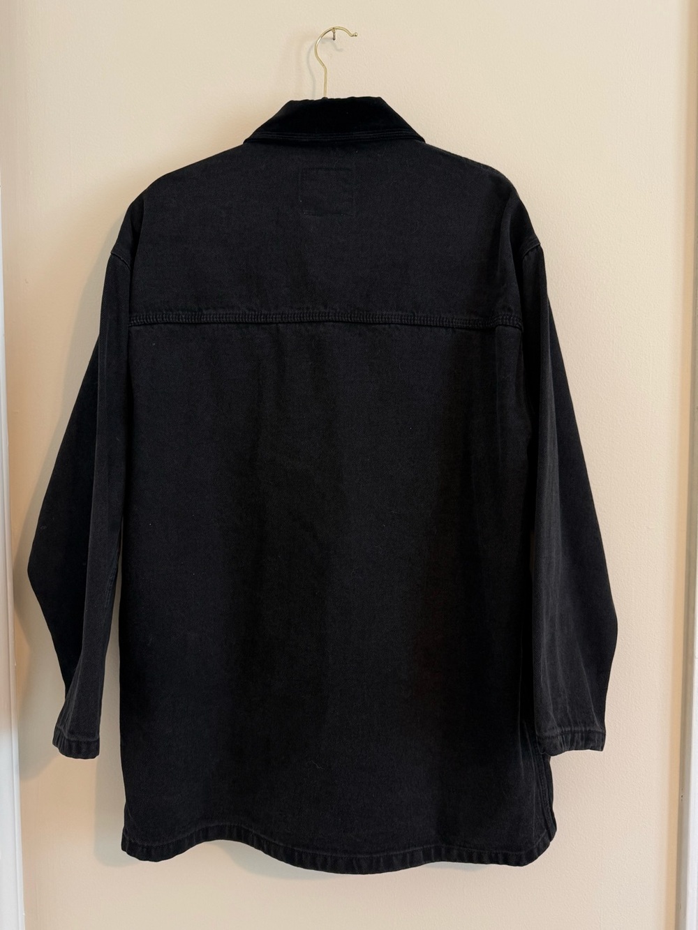 Vintage AMI Men's Black Cotton Field Jacket // M // Y2K - Picture 2 of 15